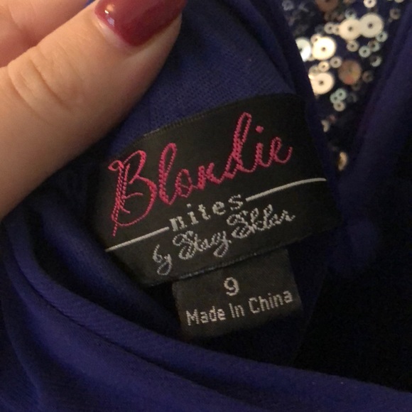 Purple prom dress - Picture 4 of 4